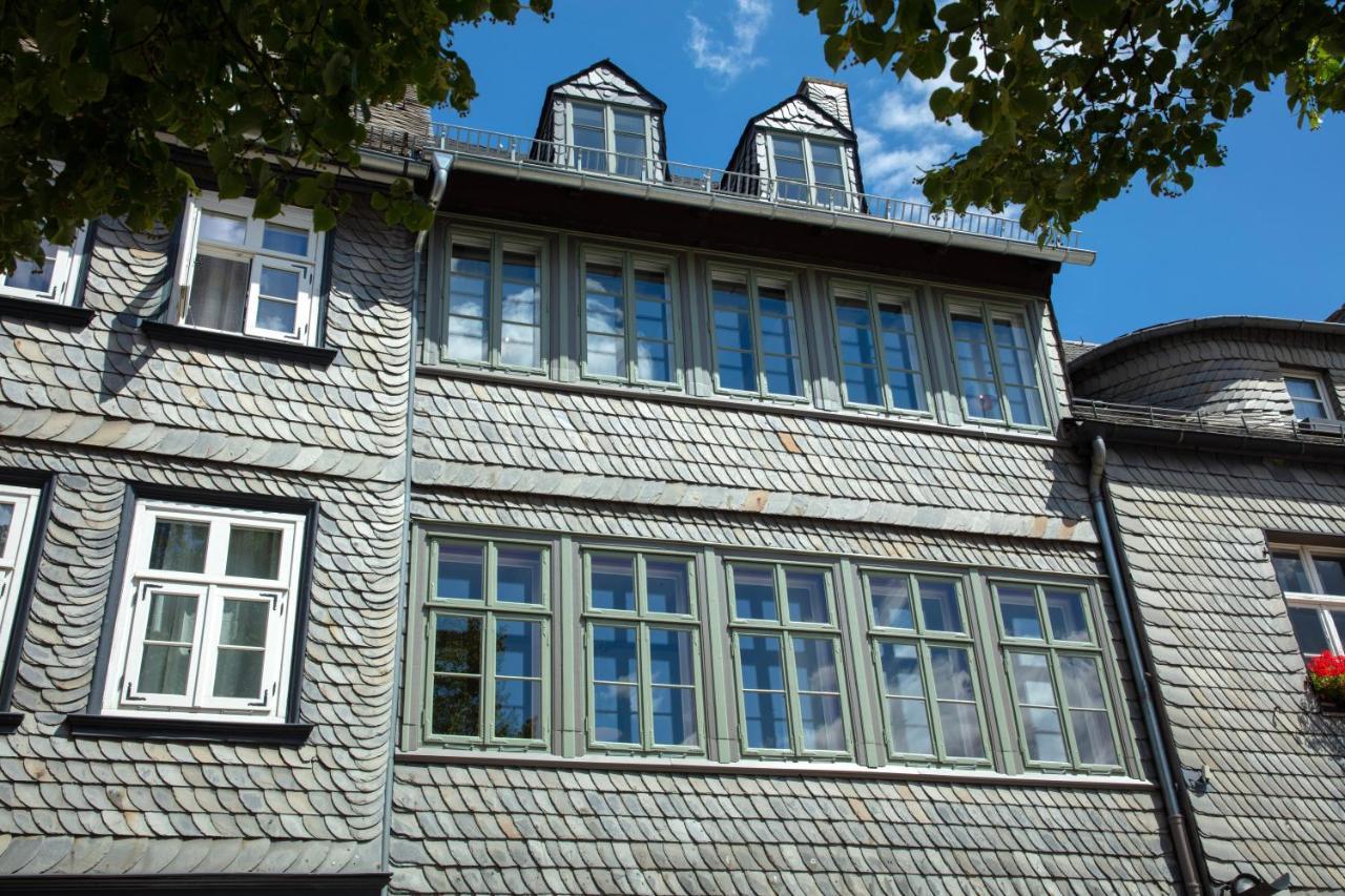 Haus Mittenmank Am Marktplatz Goslar Zewnętrze zdjęcie
