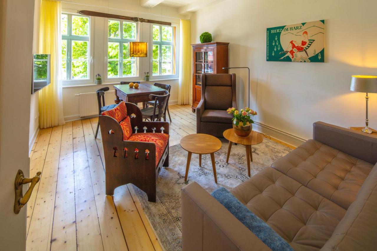 Haus Mittenmank Am Marktplatz Goslar Zewnętrze zdjęcie